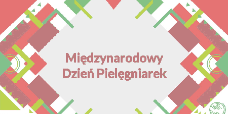 Kolorowa kartka międzynarodowy dzień pielęgniarek